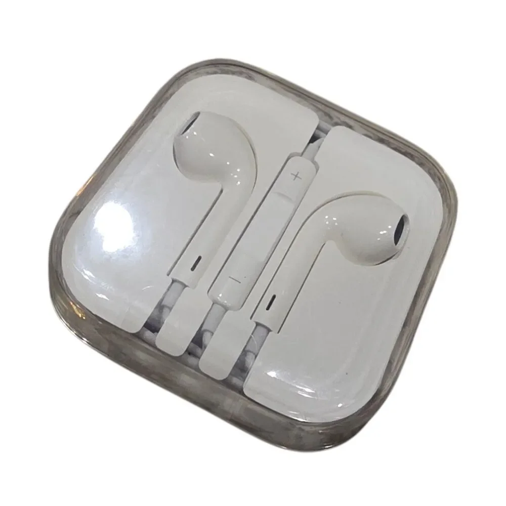 NEW Sealed Authentic Apple EarPods 3.5mm Wired Headphones Case OEM iphone